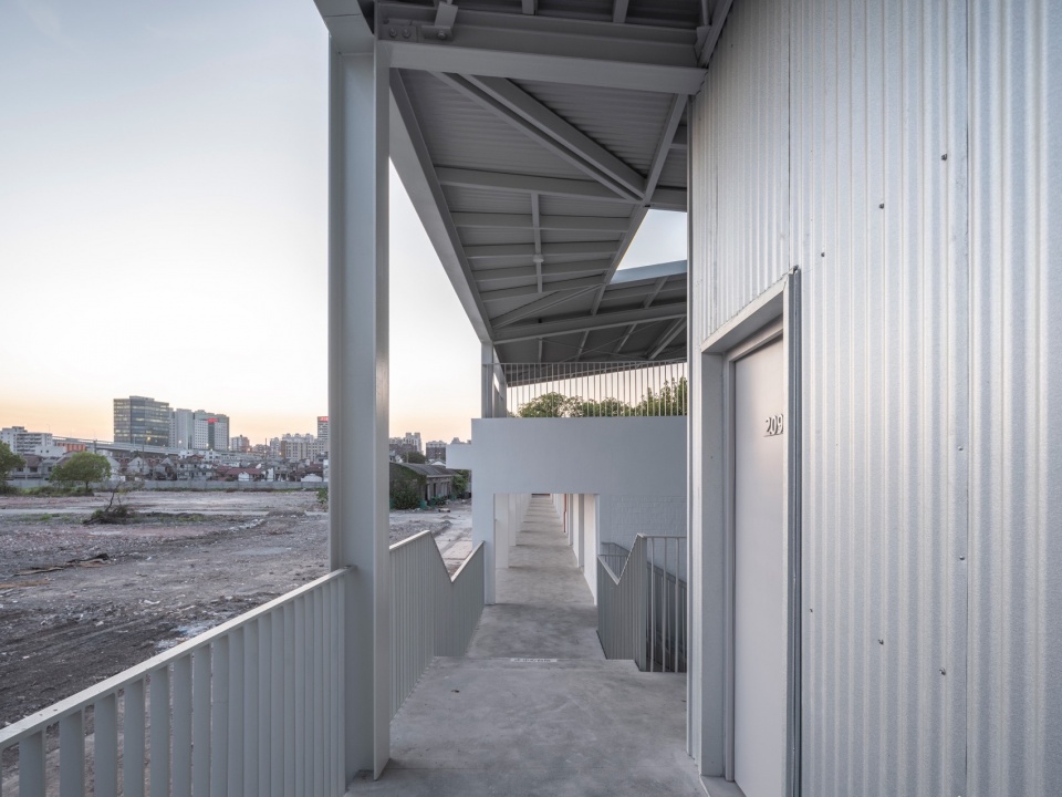 Temporary Office Building on Guangde Road for Civil Service Dock Land Base