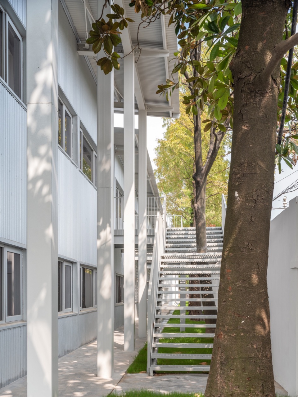 Temporary Office Building on Guangde Road for Civil Service Dock Land Base