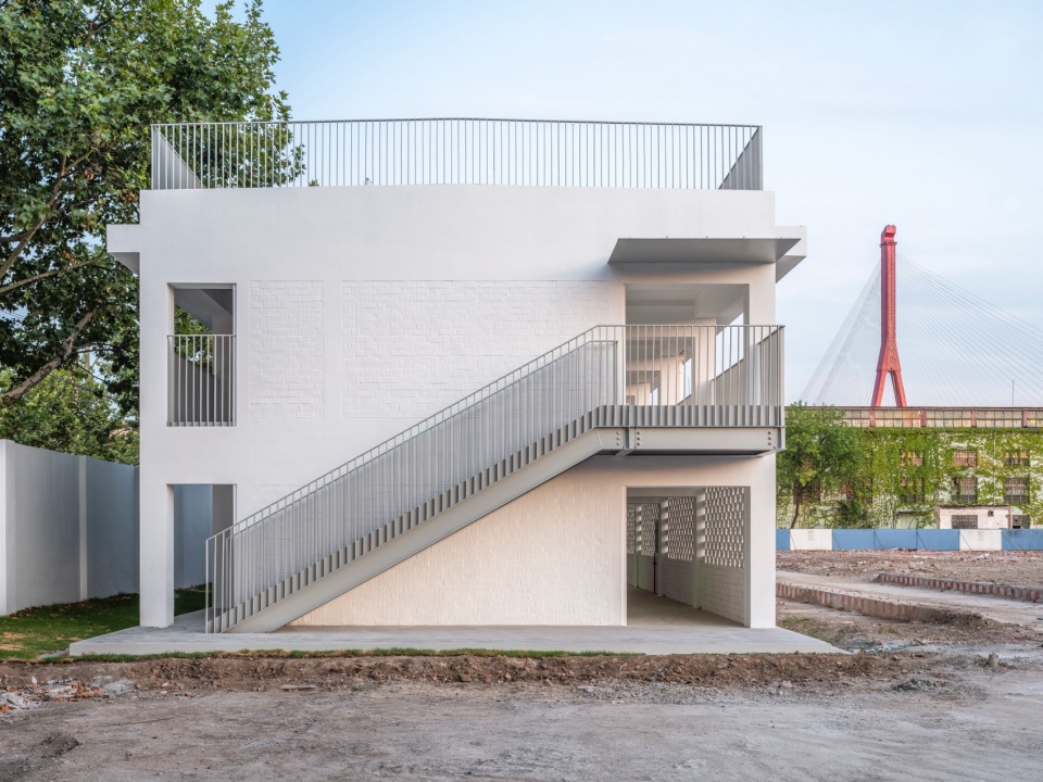 Temporary Office Building on Guangde Road for Civil Service Dock Land Base