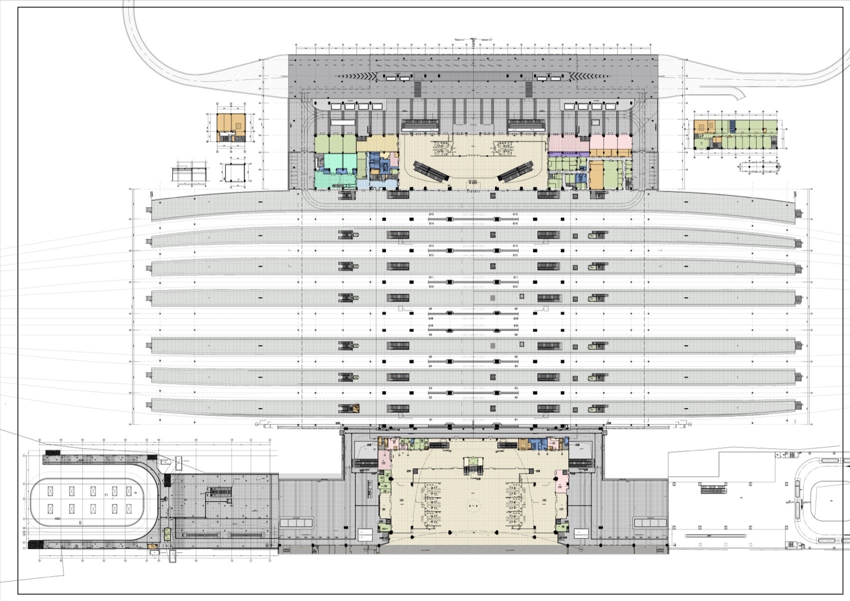 Xiamen North Station Expansion Design by CCDI Beijng Interior Design Center