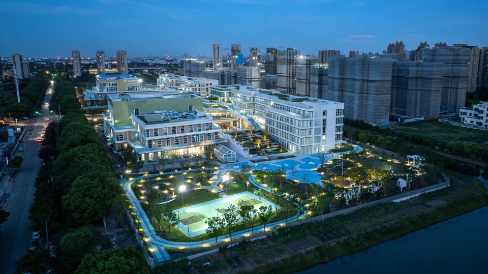 jiading new city of shanghai experimental school by da