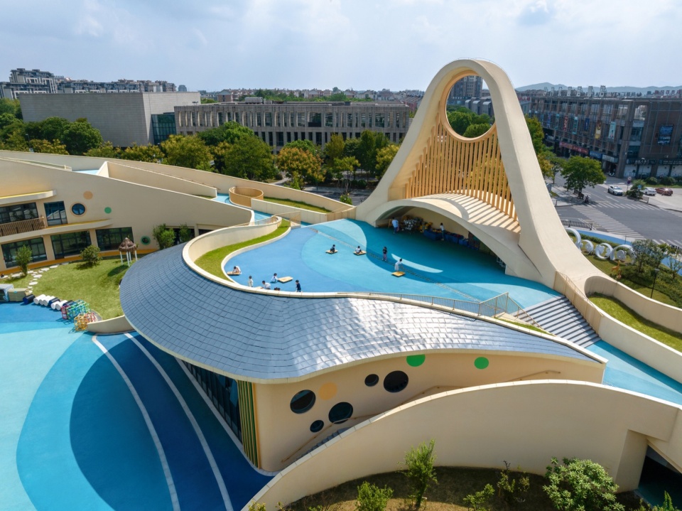 音体室屋顶©文沛 central kindergarten
