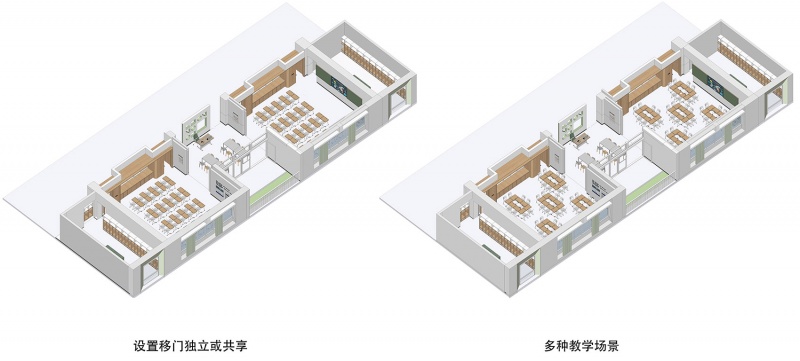 jiading new city of shanghai experimental school by da