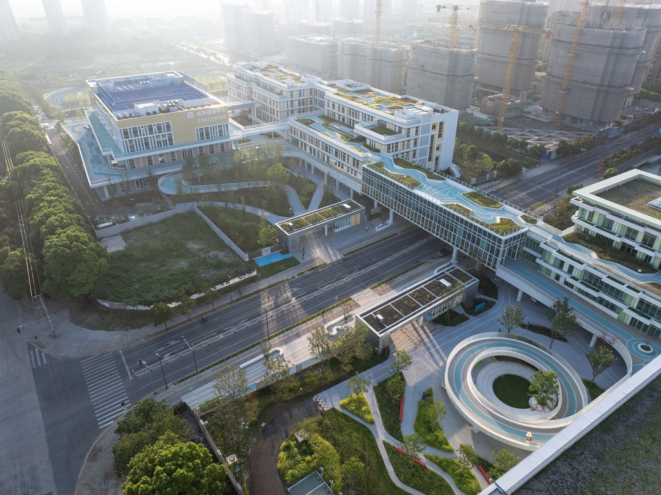 jiading new city of shanghai experimental school by da