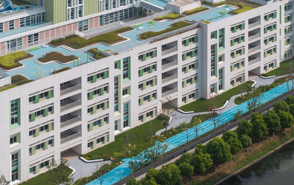 jiading new city of shanghai experimental school by da