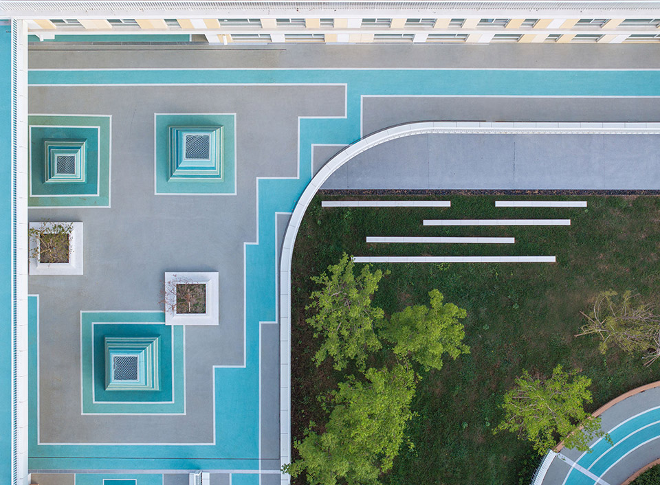jiading new city of shanghai experimental school by da