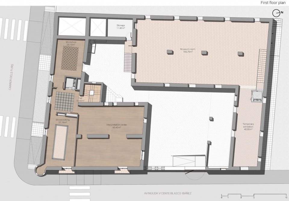 First floor plan