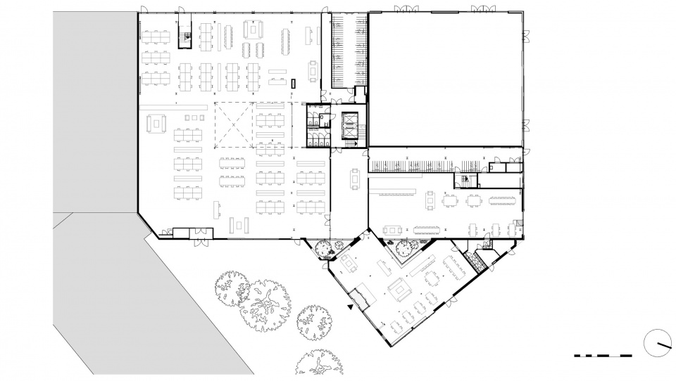 KBF Warehouse NEXT architects PR begane grond