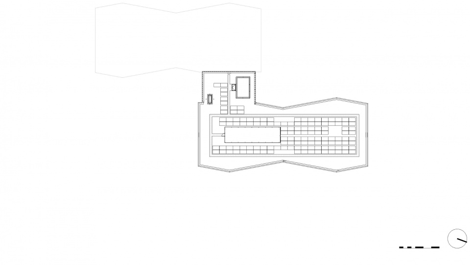 KBF Warehouse NEXT architects PR dakplattegrond