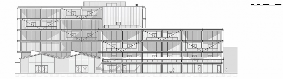 KBF Warehouse NEXT architects PR west gevel