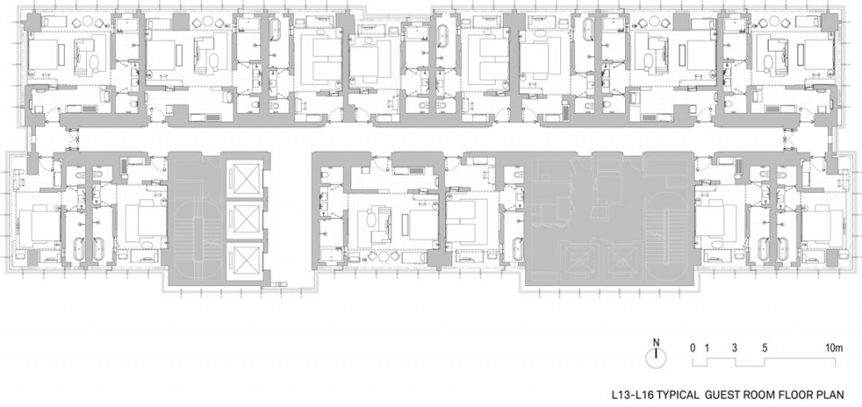L13 L16 typical guest room planre