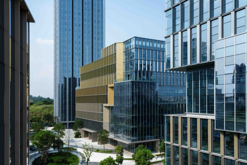chengdu intelligent harbour by aedas
