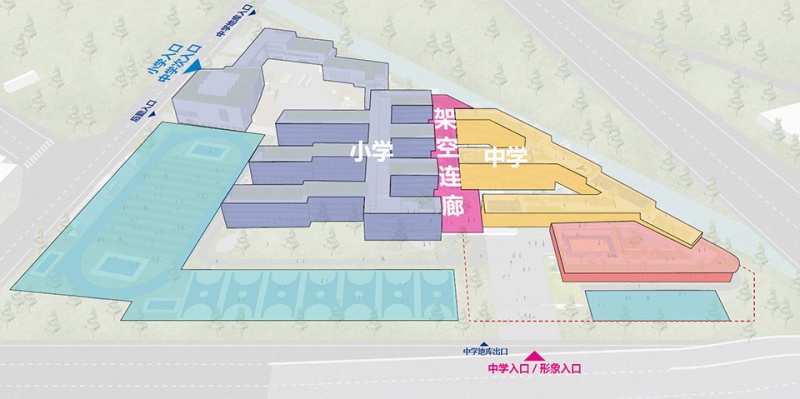 wuxi xinfang experimental middle school by cd design center