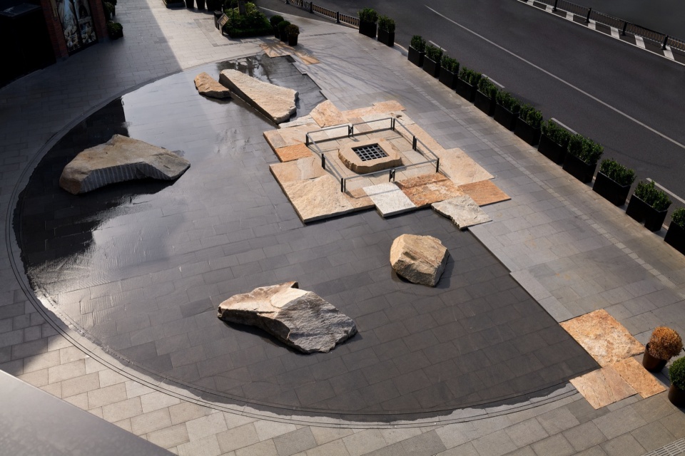 yiwu place bajiaojing historic well square by july design group