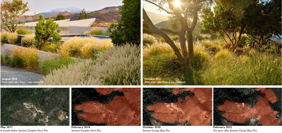 2024 ASLA RESIDENTIAL DESIGN AWARD OF HONOR Trinity Road by Surfacedesign Inc