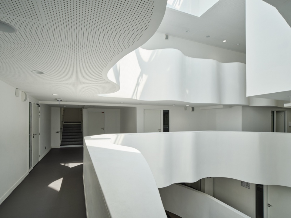 cultural center cergy pontoise by jean pierre lott