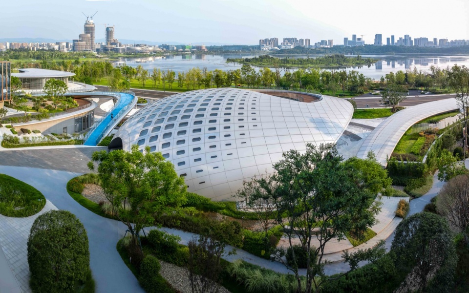 chengdu intelligent harbour by aedas