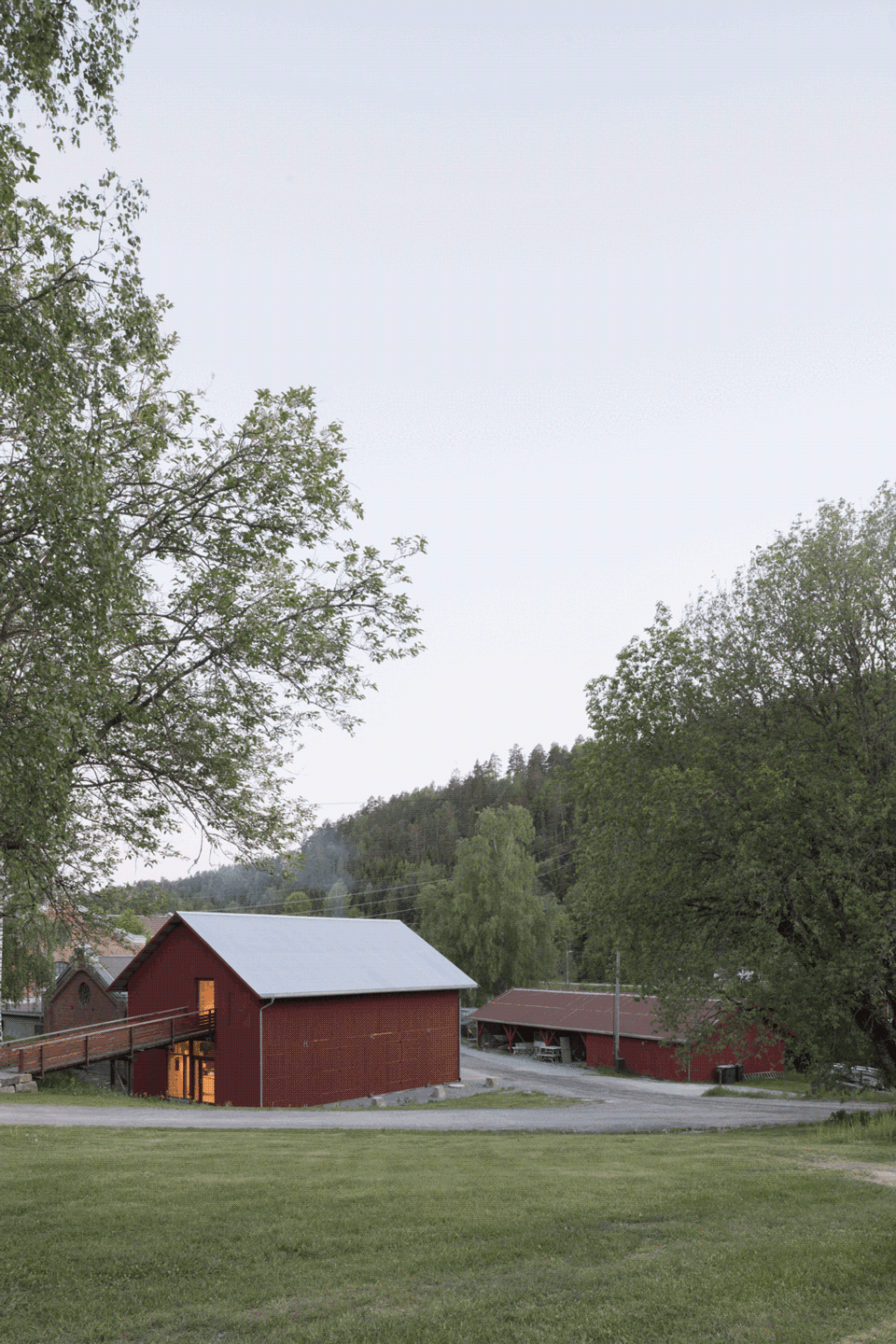 orje brug community center by stra arkitekter as