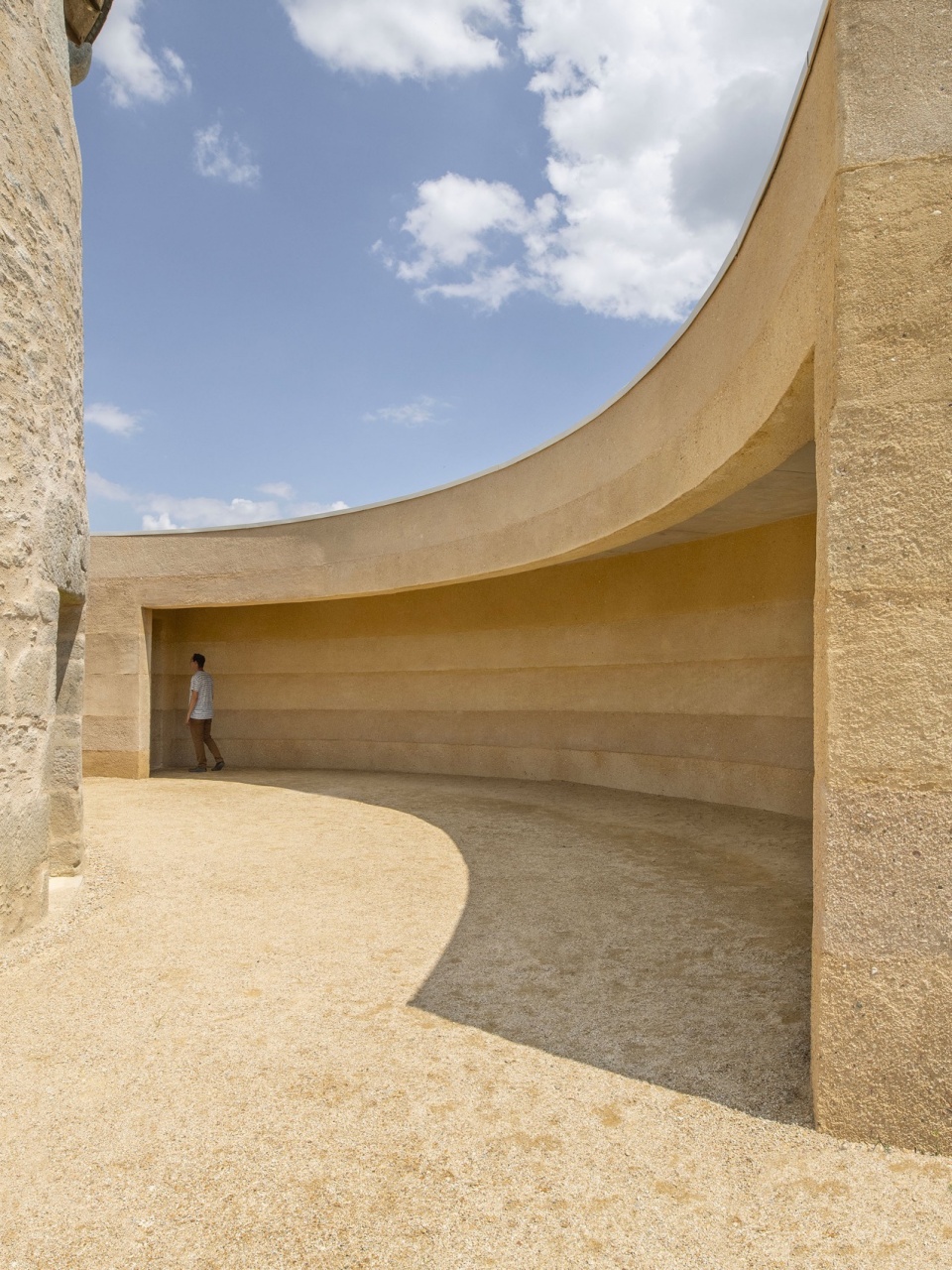 wine storehouse in sarzeau by carmen maurice architecture