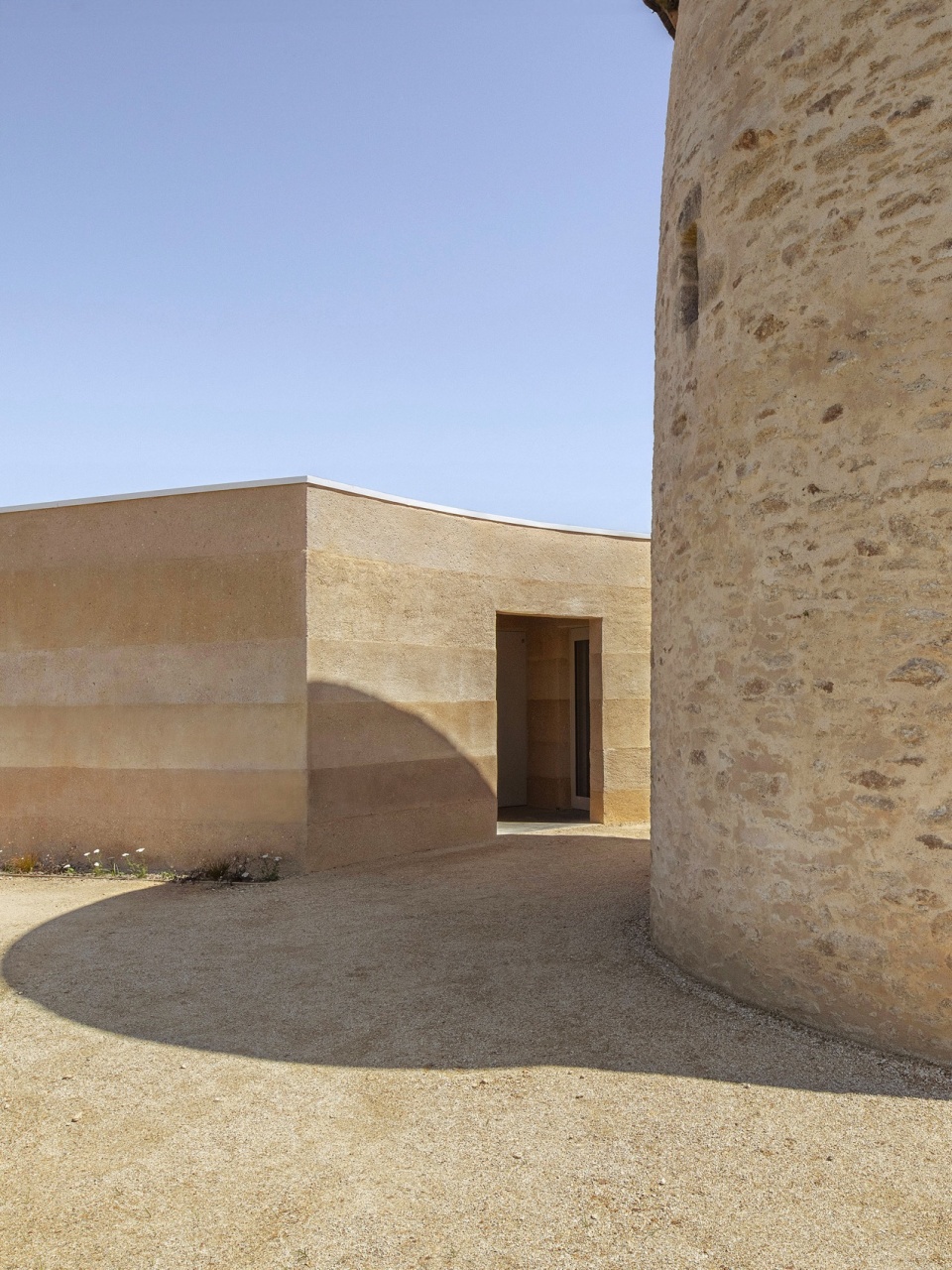 wine storehouse in sarzeau by carmen maurice architecture
