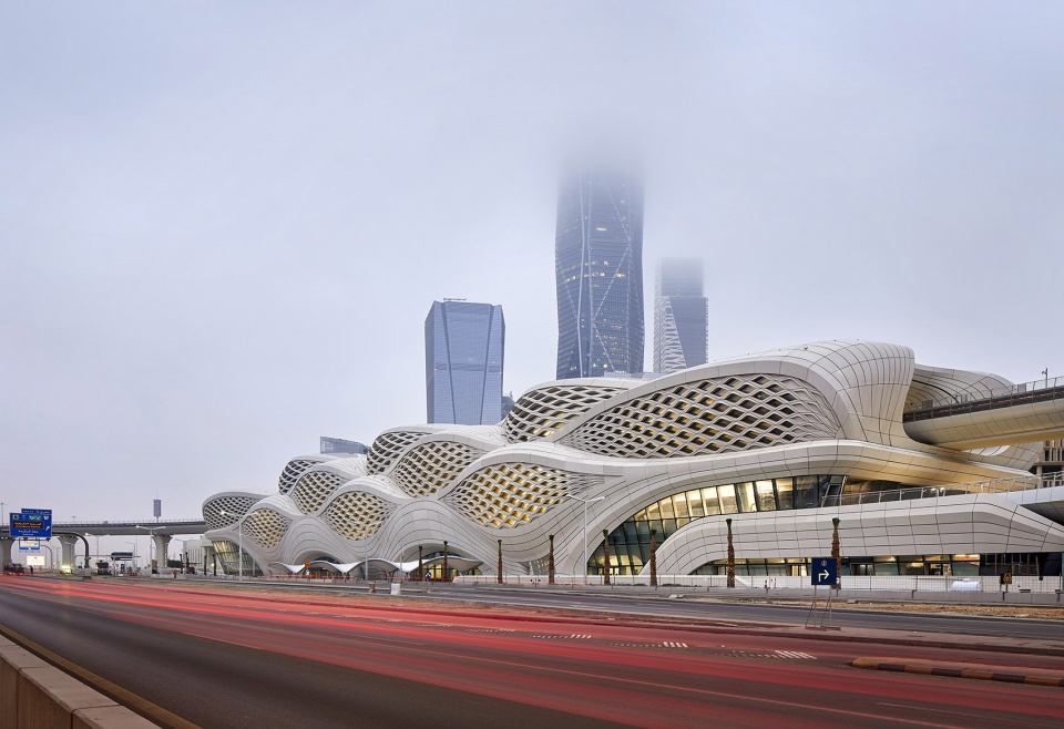 riyadh metro network by zaha hadid architects