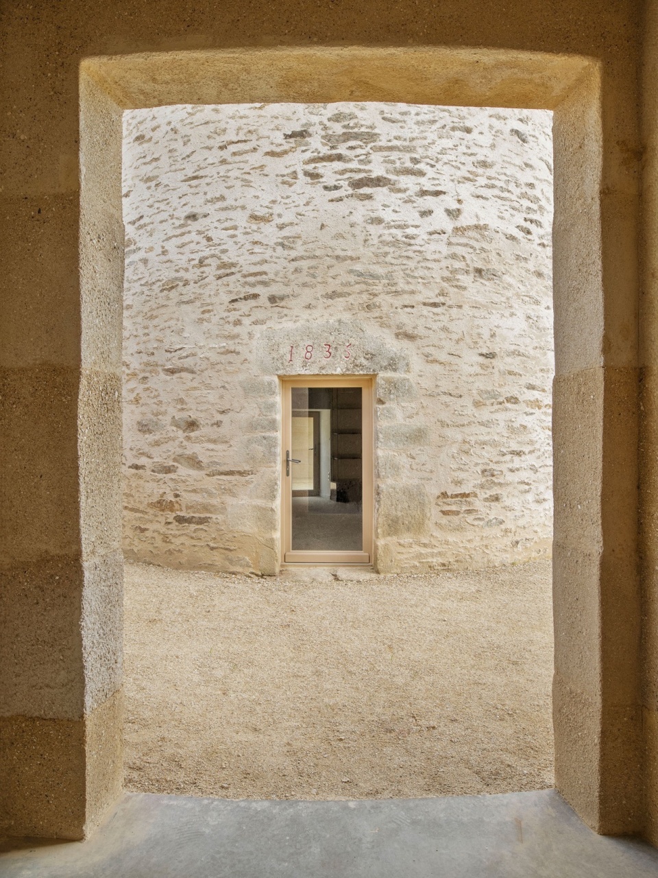 wine storehouse in sarzeau by carmen maurice architecture