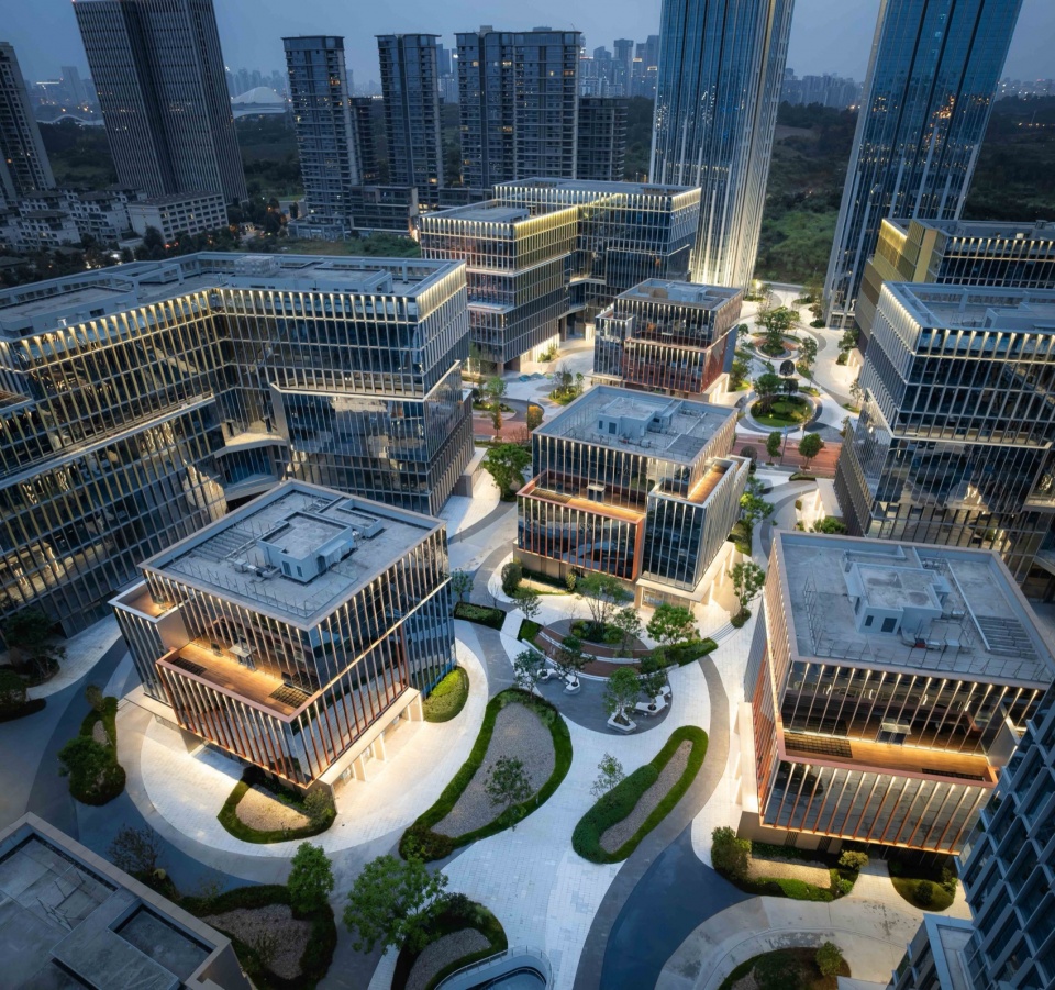 chengdu intelligent harbour by aedas