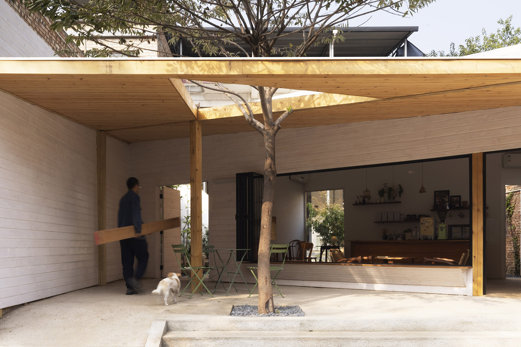 earth sign cafe by immediacy design and research office