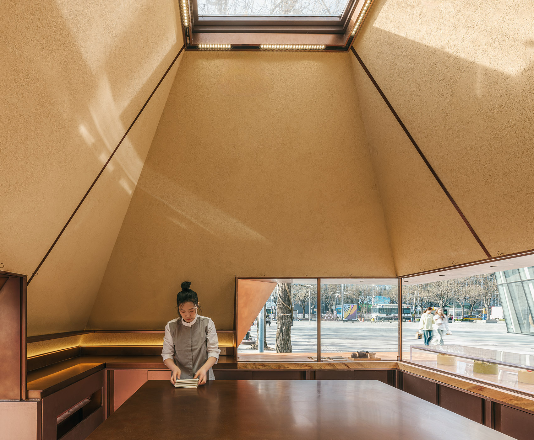 theatre tea pavilions by kooo architects