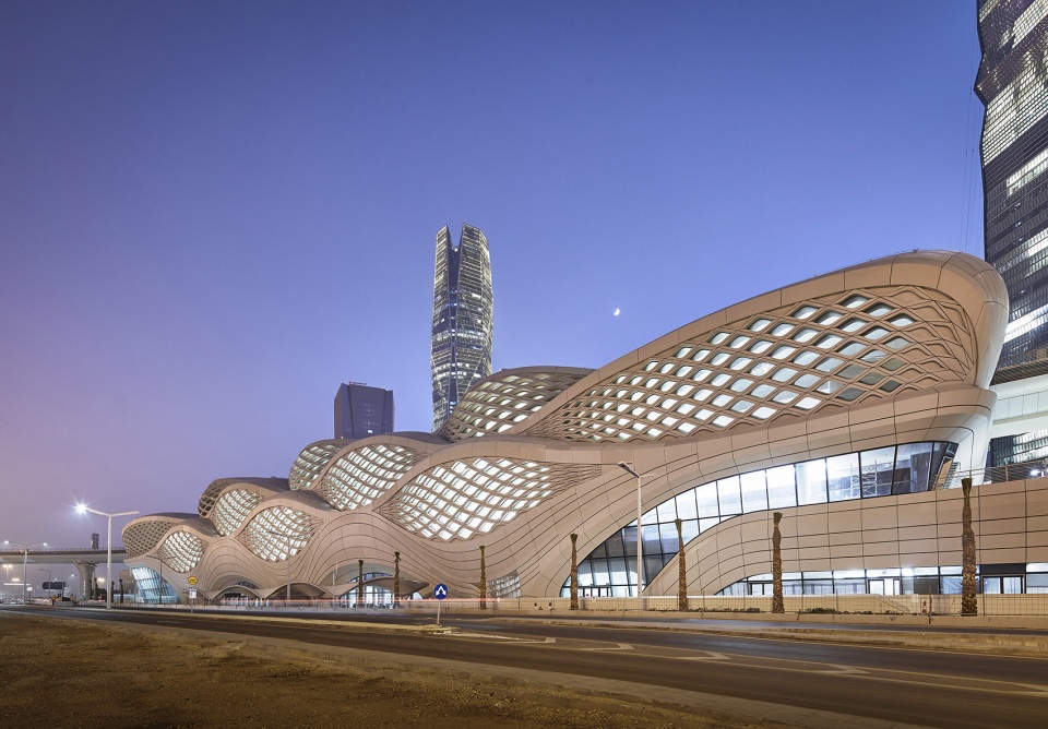 riyadh metro network by zaha hadid architects