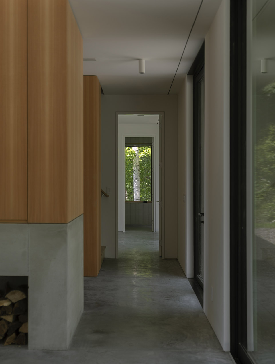 house in a meadow by group projects architecture