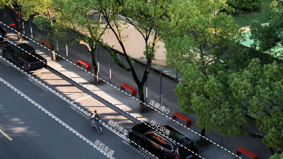 streetscape renovation and upgrading project of sanwu road by myp inc