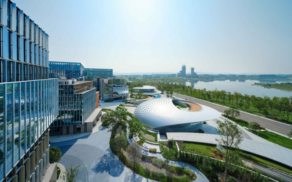 chengdu intelligent harbour by aedas