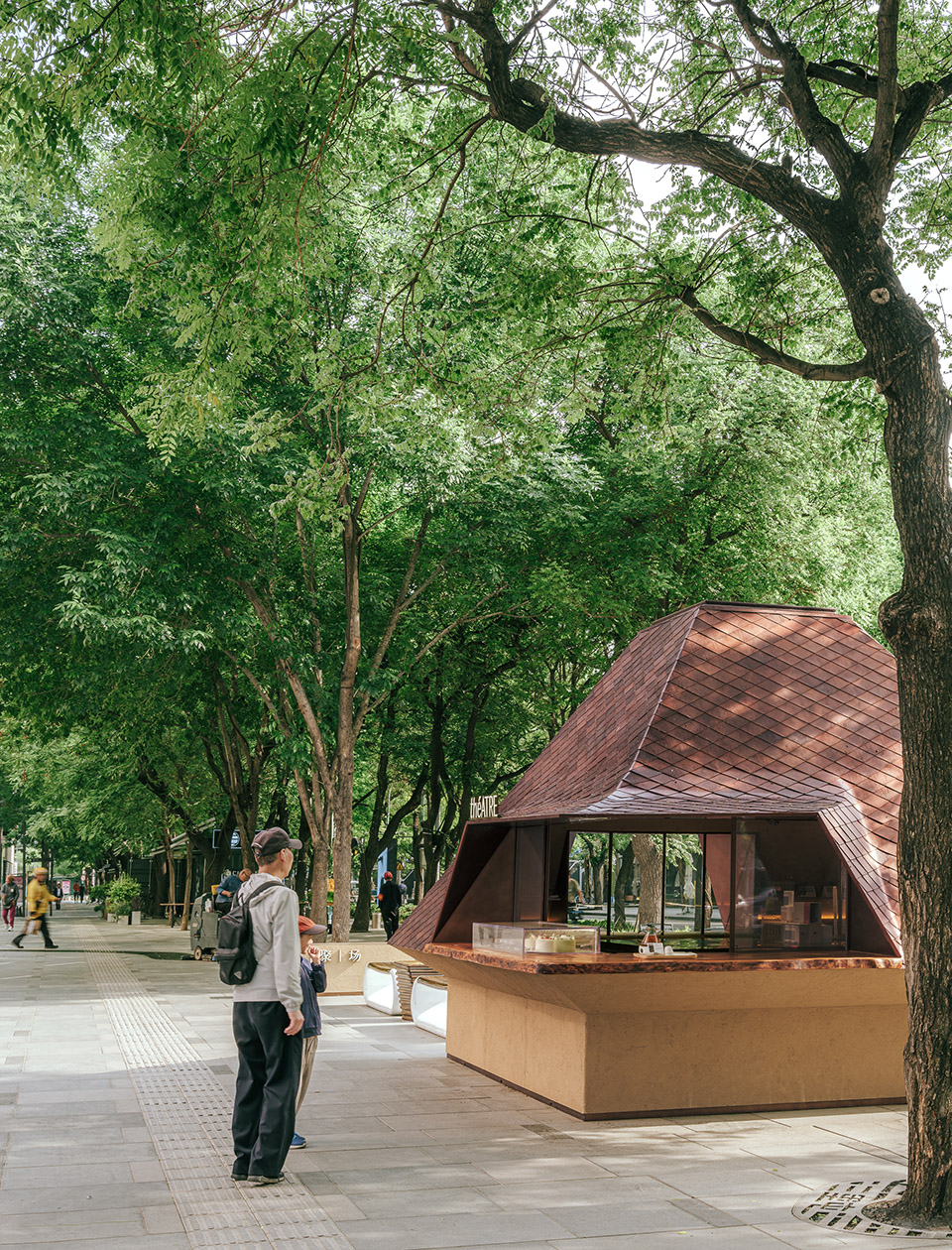 theatre tea pavilions by kooo architects
