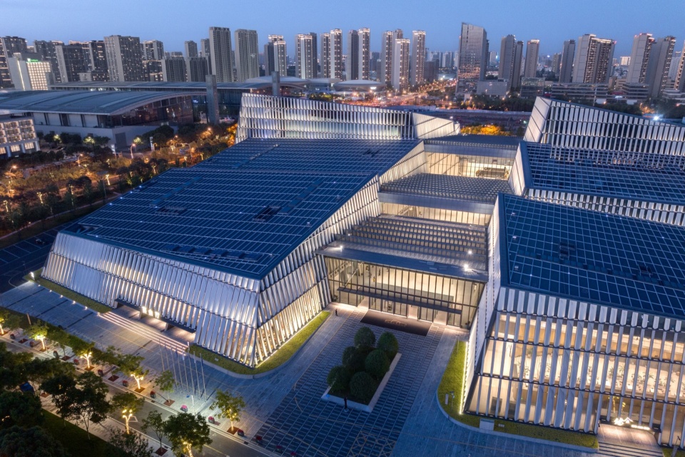 wuxi conference center by henning larsen