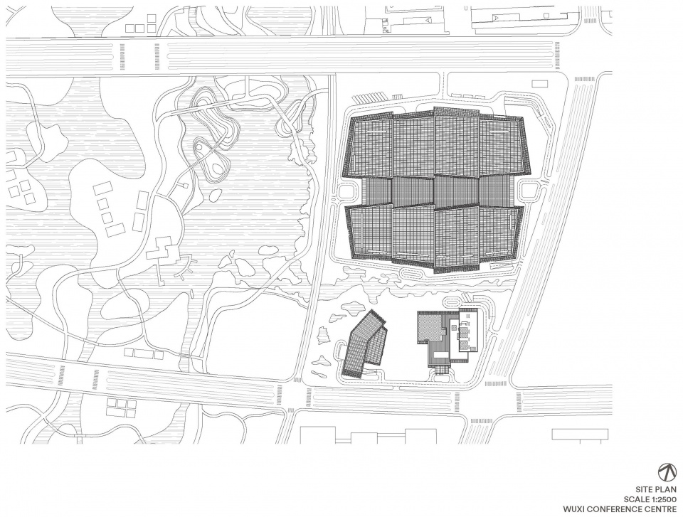 wuxi conference center by henning larsen