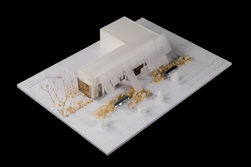 suzhou public culture visitor center by tsing tien making