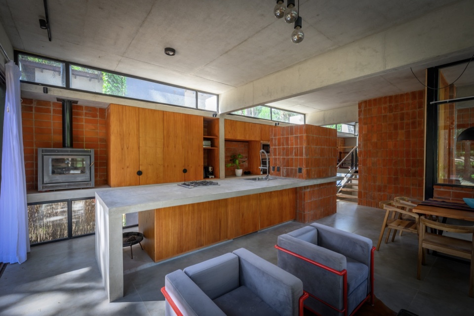 house in mar azul BARRIONUEVO VILLANUEVA ARCHITECTS