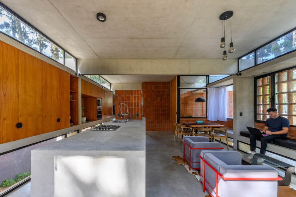 house in mar azul BARRIONUEVO VILLANUEVA ARCHITECTS