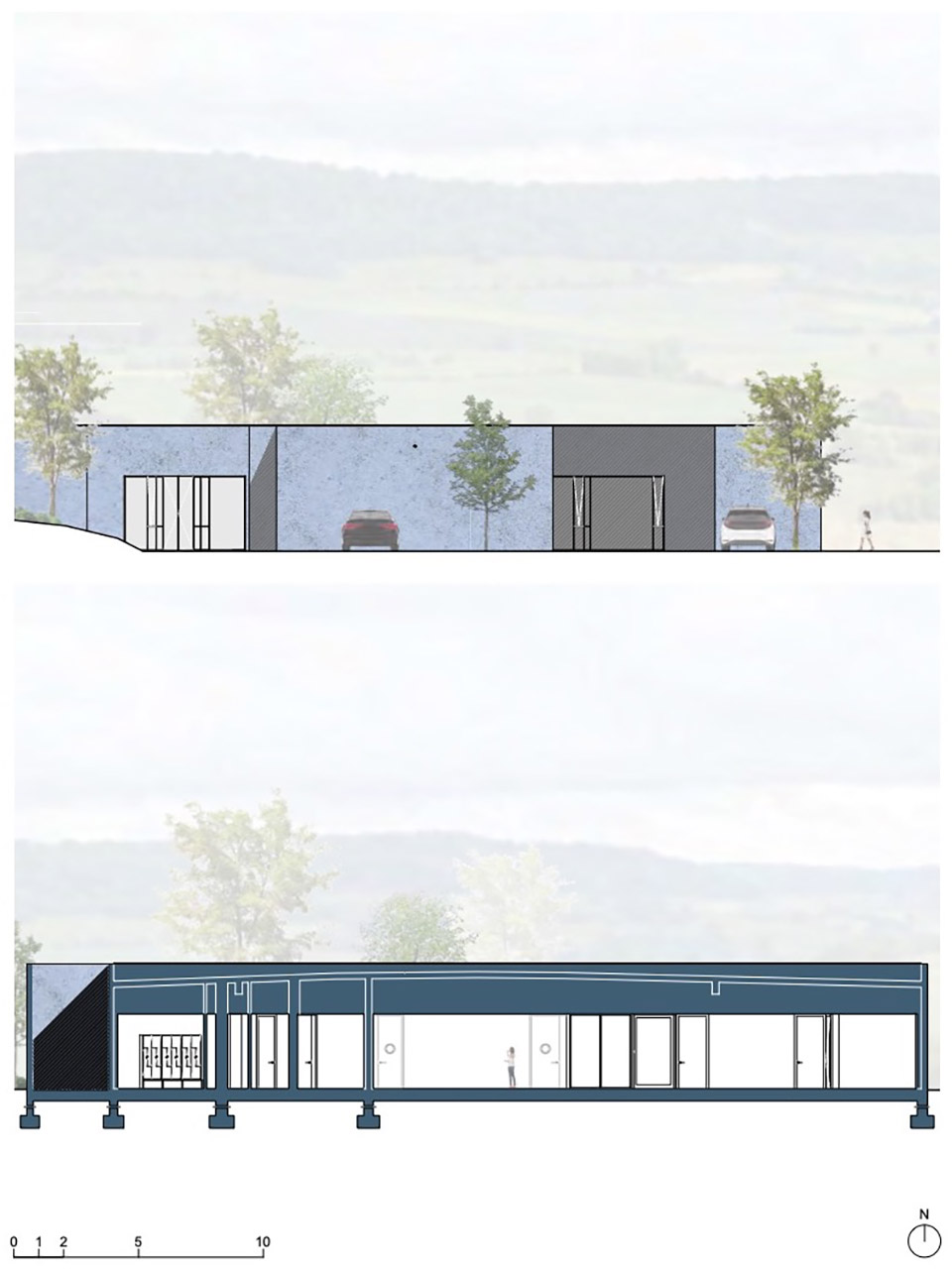 health center of moreira de conegos by studiocan