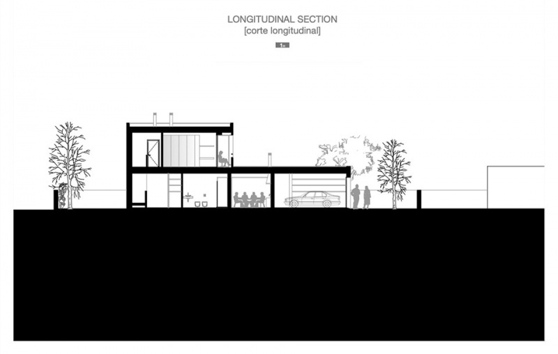lblack house by m2 senos arquitectos