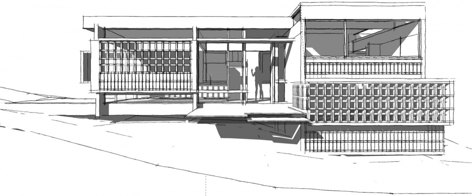 house in mar azul BARRIONUEVO VILLANUEVA ARCHITECTS