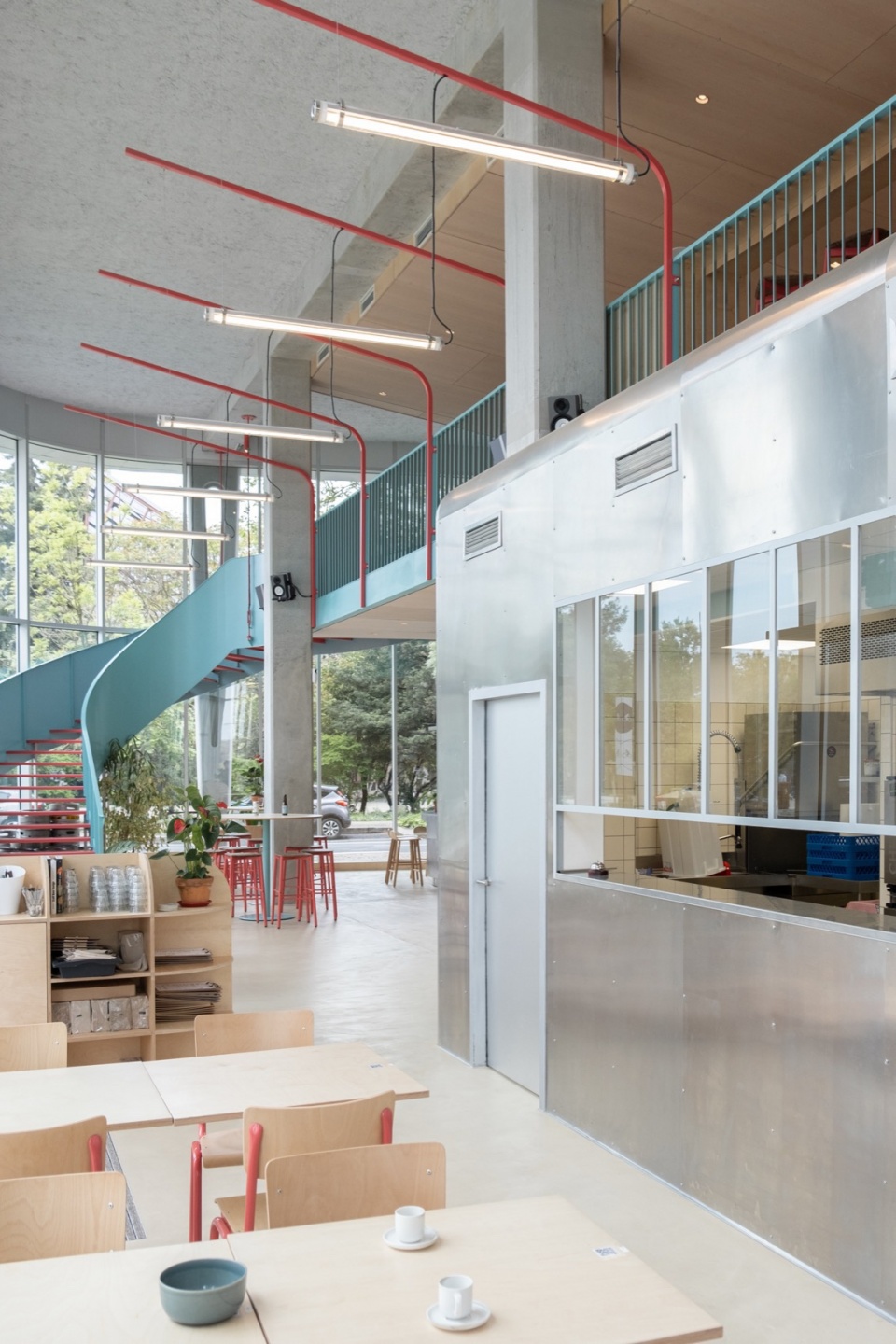 mashup bar restaurant and microbrewery by vous architecture design
