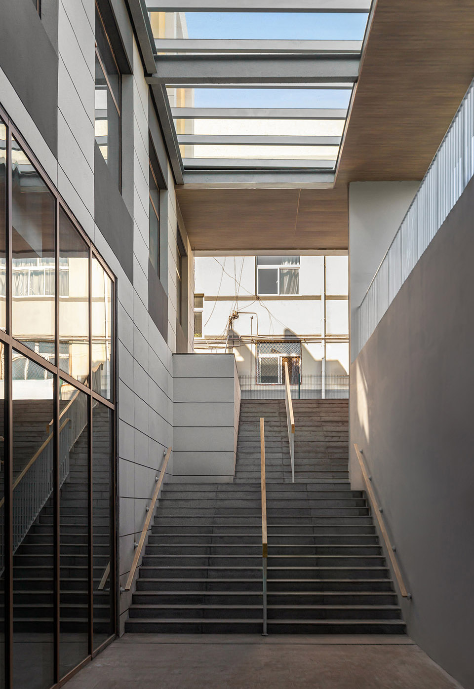 emergency disaster relief school by biad