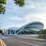 上海工程技术大学风雨操场 / 同济大学建筑设计研究院