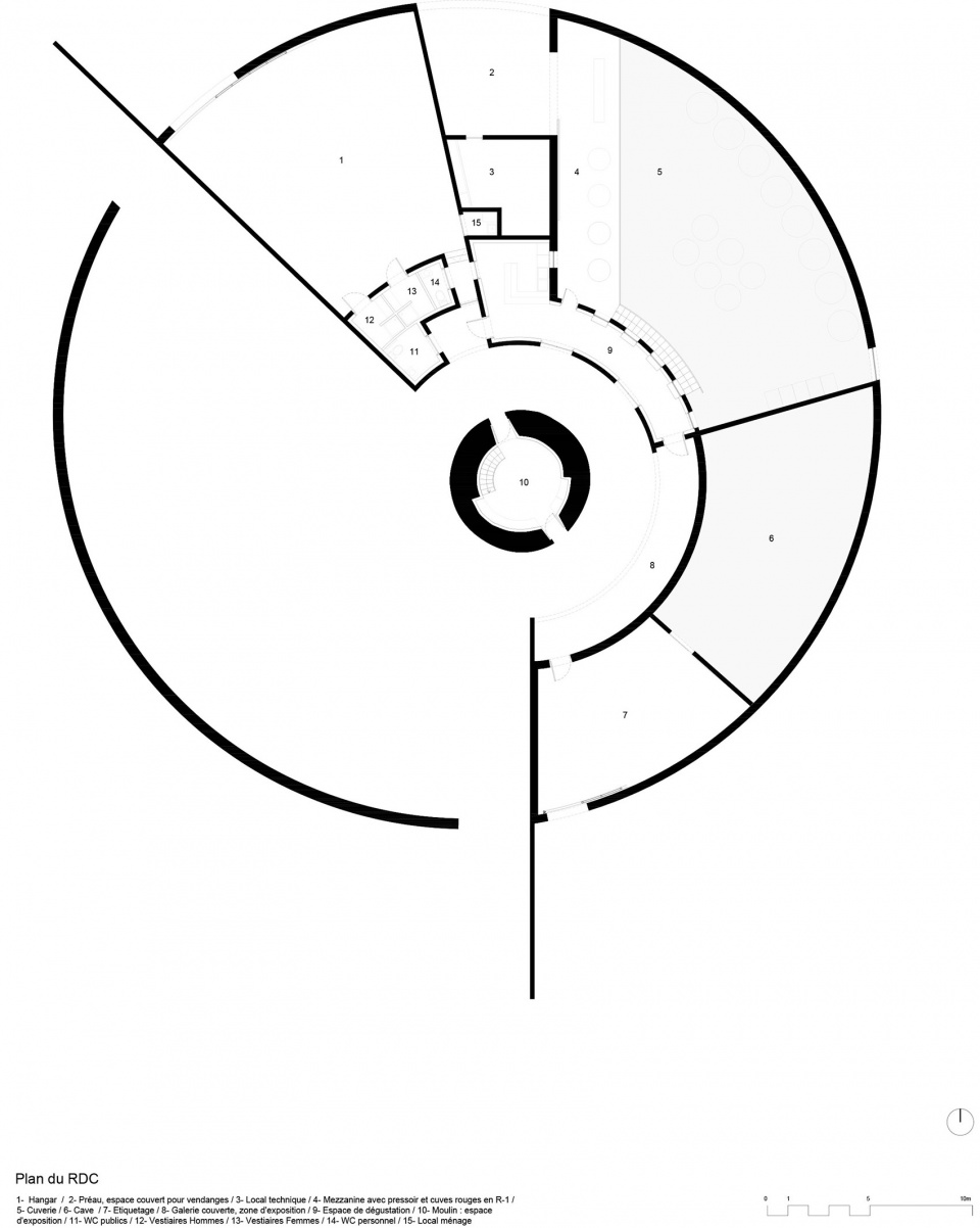 Chai Sarzeau Ground floor plan A4 ©CMA