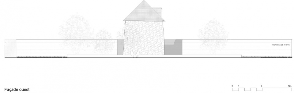 Chai Sarzeau West facade ©CMA