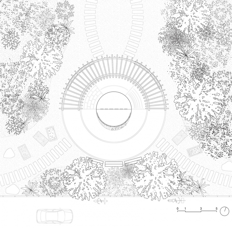 总平面图 Site Planshanghai luoshan huayuan community micro renewal