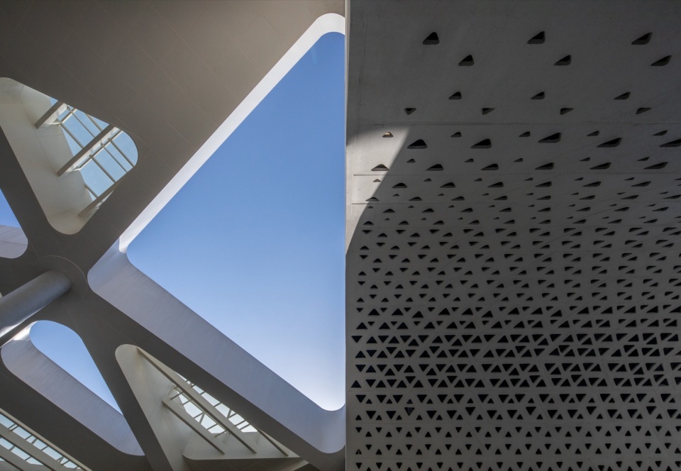 拱门肌理 版权：中国建筑设计研究院有限公司品筑工作室 feicheng civiv center