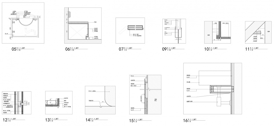 节点 Detail Drawinga clinic by studio yo u